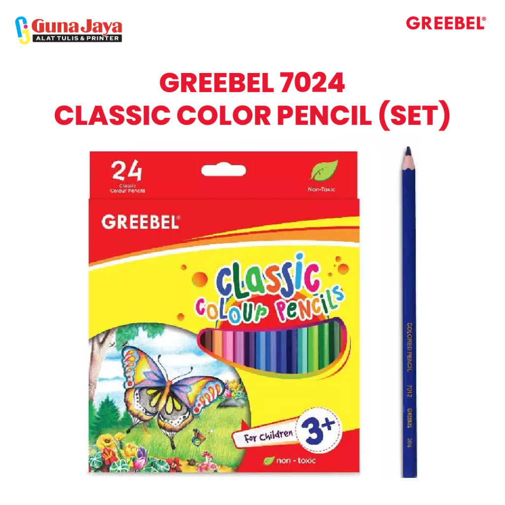 

GREEBEL 7024 CLASSIC COLOR PENCIL (SET)