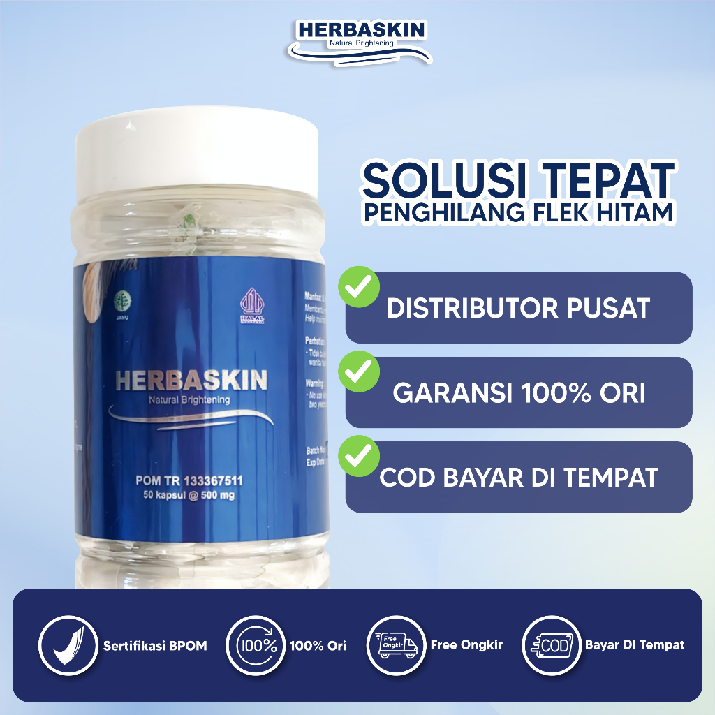Herbaskin Collagen Pemutih Wajah dan Flek Hitam ORIGINAL