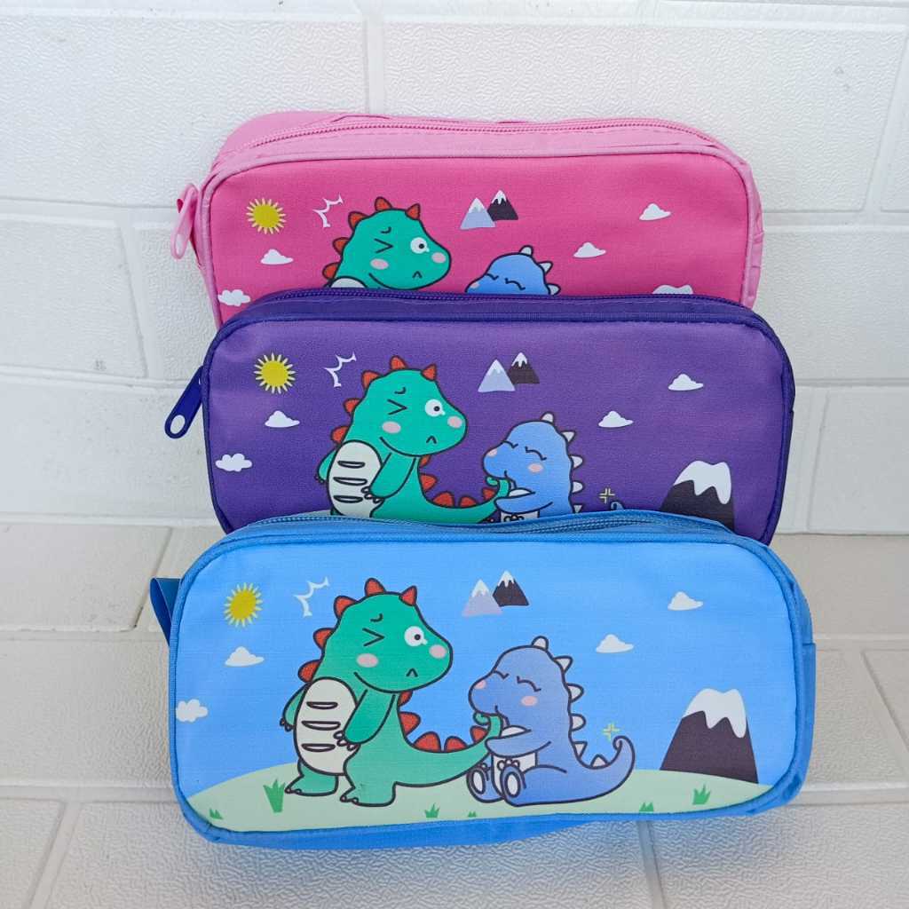

Tepak / Tempat Pensil / Tepak Resleting DINO Oval