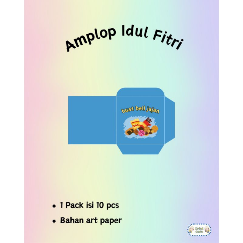 

Amplop Idul Fitri (buat beli jajan)