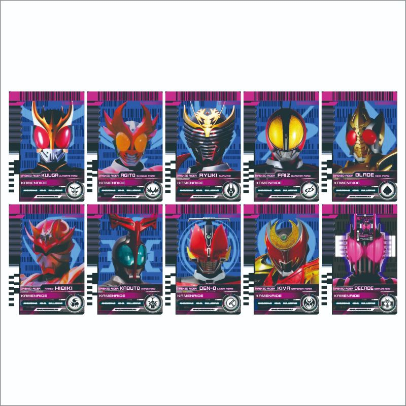 Custom Card Kamen Rider Decade Final Attack Rider Untuk Dx Neo Decade Driver