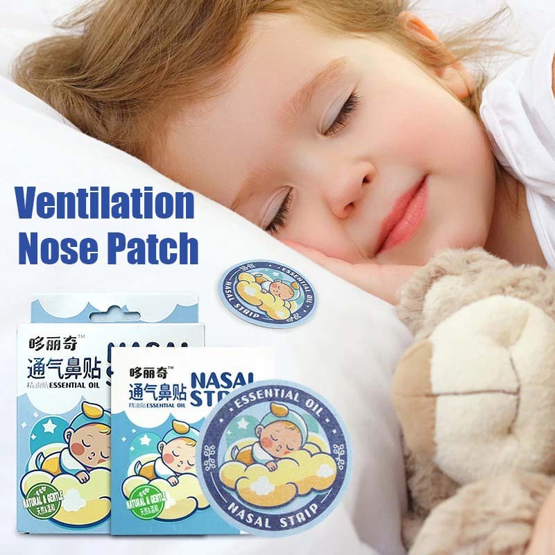 8pcs Breathe Easy Patch Pelega Hidung Tersumbat Anak Plaster Hidung Tersumbat Sticker Hidung Tersumb