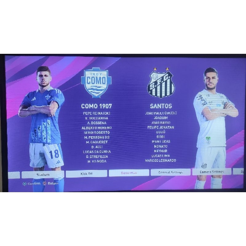 OPTION FILE PES 2020