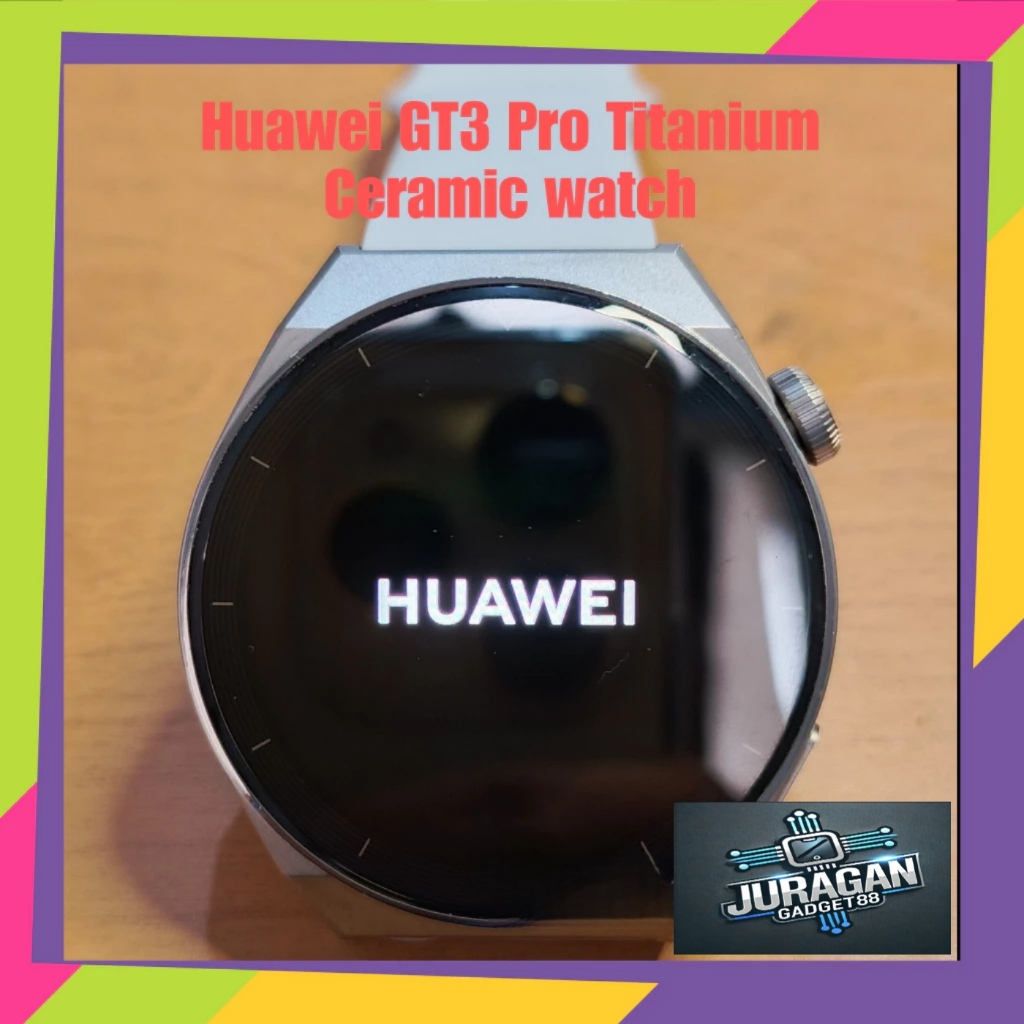 Huawei GT3 Pro 46mm TItanium Ceramic watch second like new