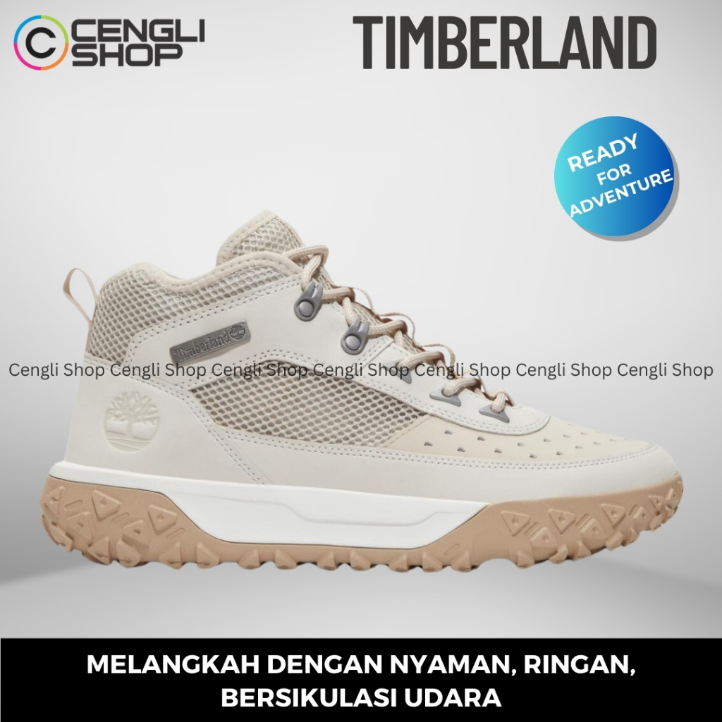 SEPATU SNEAKER TIMBERLAND PRIA ORIGINAL CASUAL SPORT BRANDED ASLI TM83