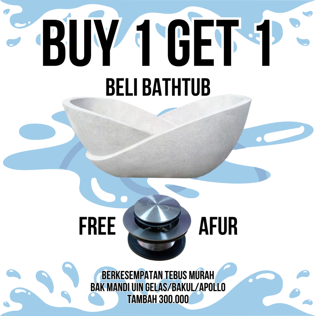 CV INDO MAKMUR PRATAMA BATHTUB MINIMALIS TERASO UNIK BATHTUB TWIN FREE AFUR