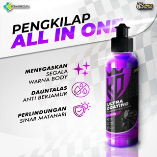 King Polishes Ultra Coating Coating Motor Ekonomis Nano Ceramic Coating Nano Coating Motor