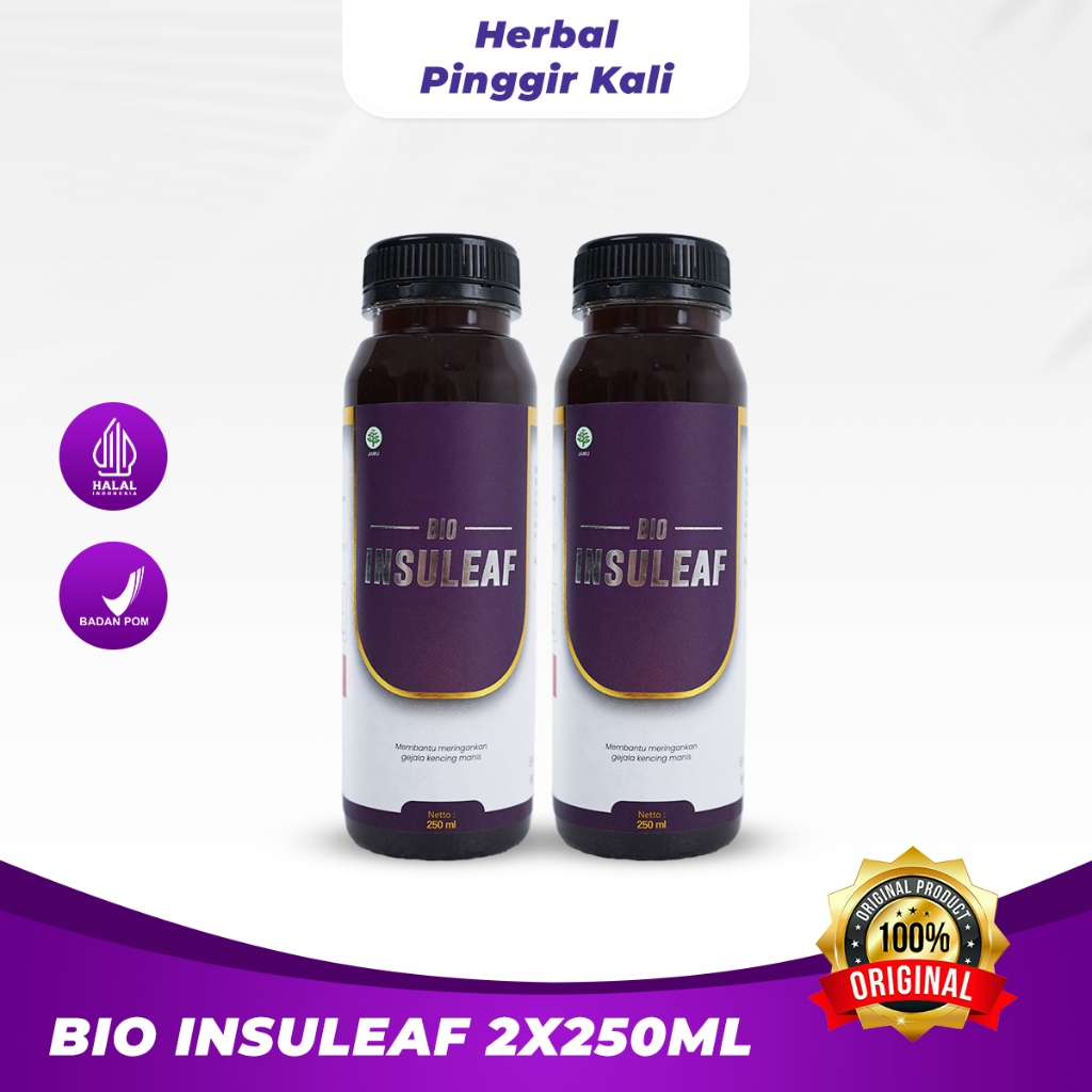 

Bio Insuleaf - 2 Botol Herbal Diabetes dan Turunkan Gula Darah