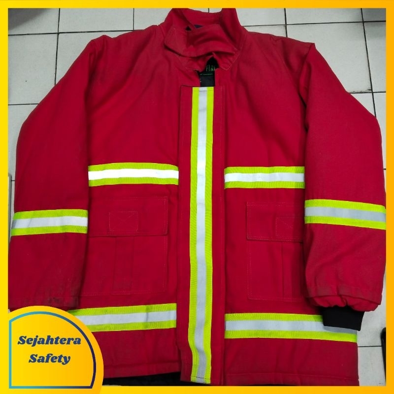 BAJU PEMADAM KEBAKARAN LENGKAP / Sepatu Pemadam Kebakaran Helm Pemadam Kebakaran Seragam Kebakaran