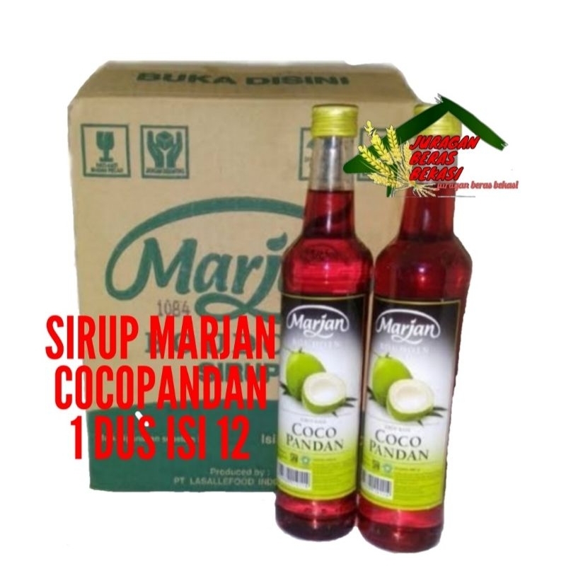 

MARJAN COCO PANDAN SYRUP 460ML 1DUS ISI 12