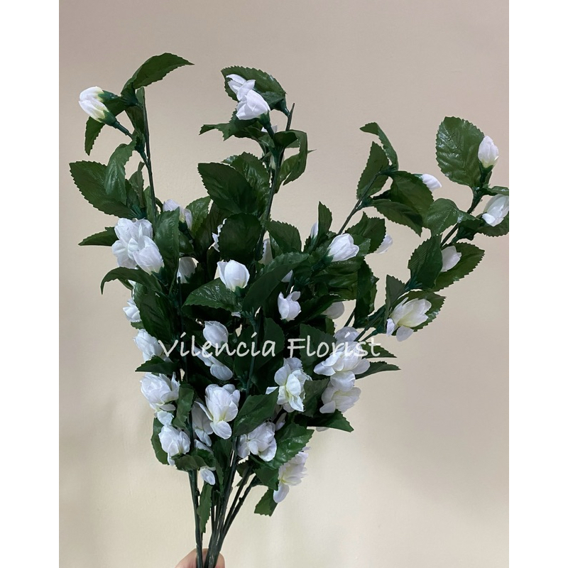 Bunga melati palsu plastik artificial dekorasi