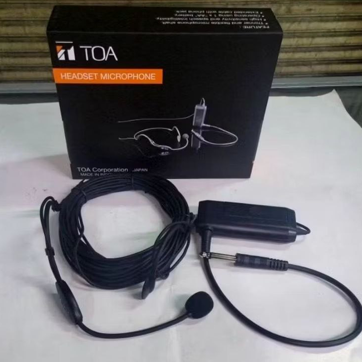 TOA ZM-371HS Mic Kepala/ Mikrofon Kepala/ Mikrofon Bando/ Mikrofon Headset/ ZM 371HS/ ZM371HS / ZM-3