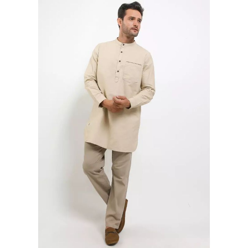 KLL341CR KOKO LOIS ORIGINAL PRIA LENGAN PANJANG WARNA CREAM