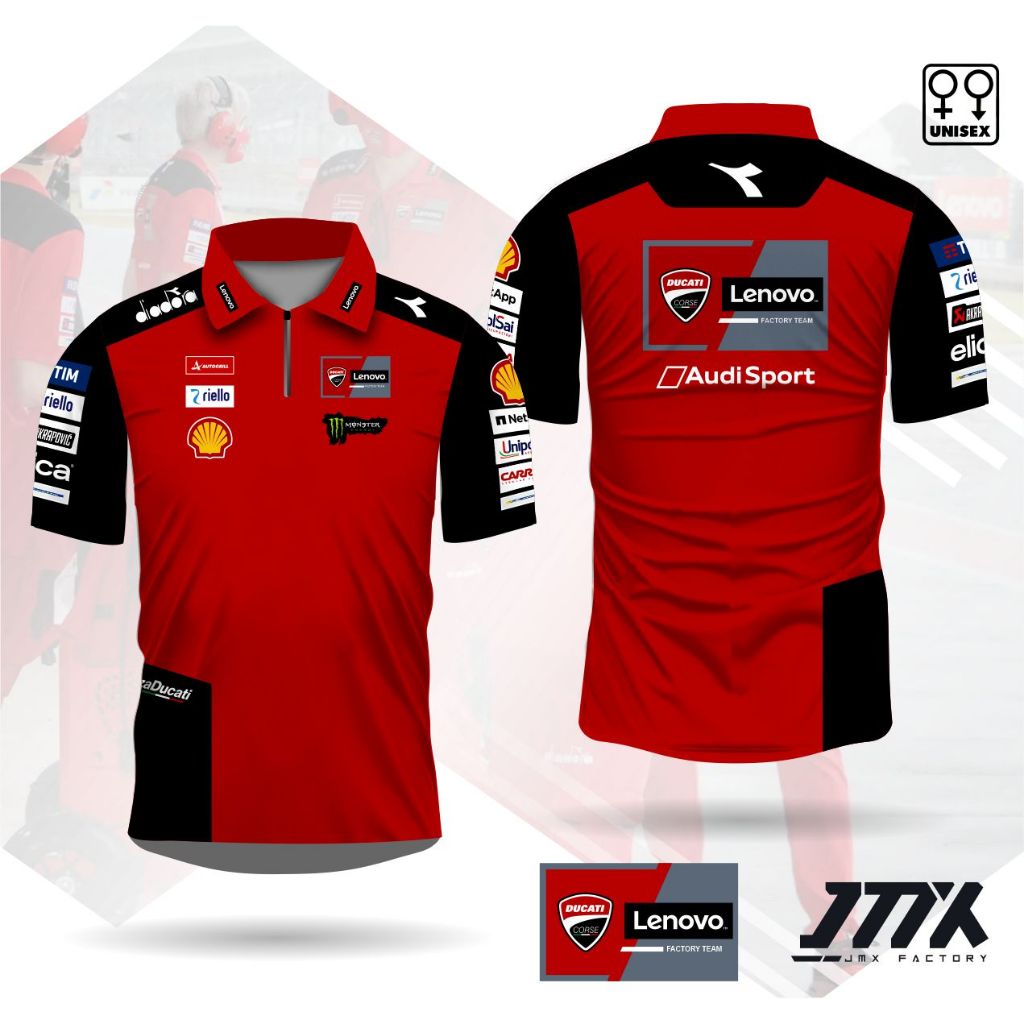 jersey crew motogp ducati lenovo jersey marquez 2025 kaos motogp ducati