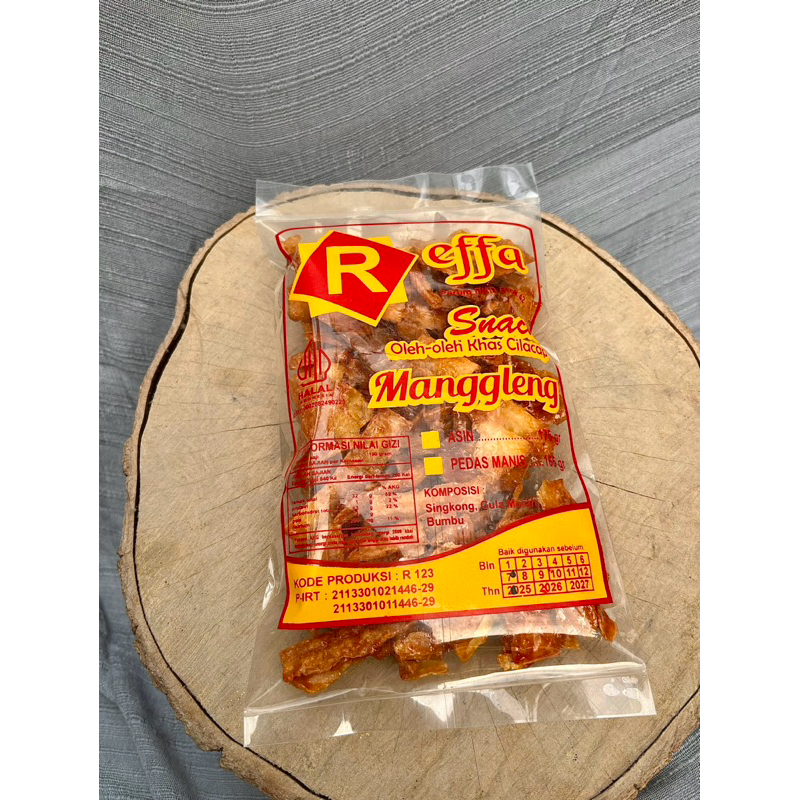 

MANGGLENG|KRIPIK SINGKONG|MANGGLENG PEDAS MANIS|165g|250g|500g|1kg