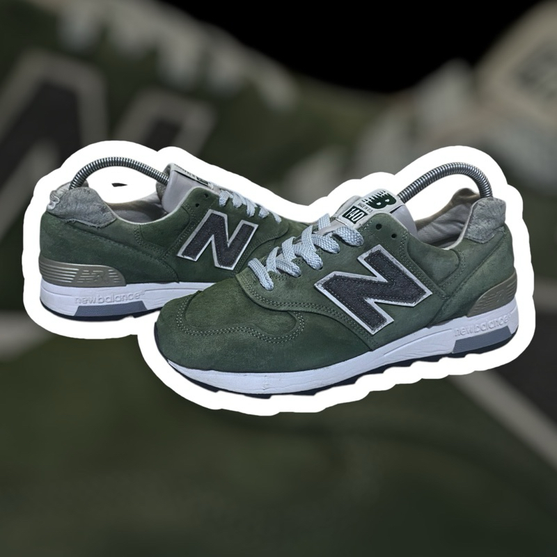 New Balance NB 1400 Made in USA 'Mountain Green' (M1400MG) Size 40.5 Second Original