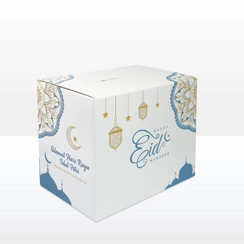 

5 Pcs Kardus Parcel Sembako 40x25x32cm Dus Packaging Hampers Oleh Oleh Lebaran Idul Fitri