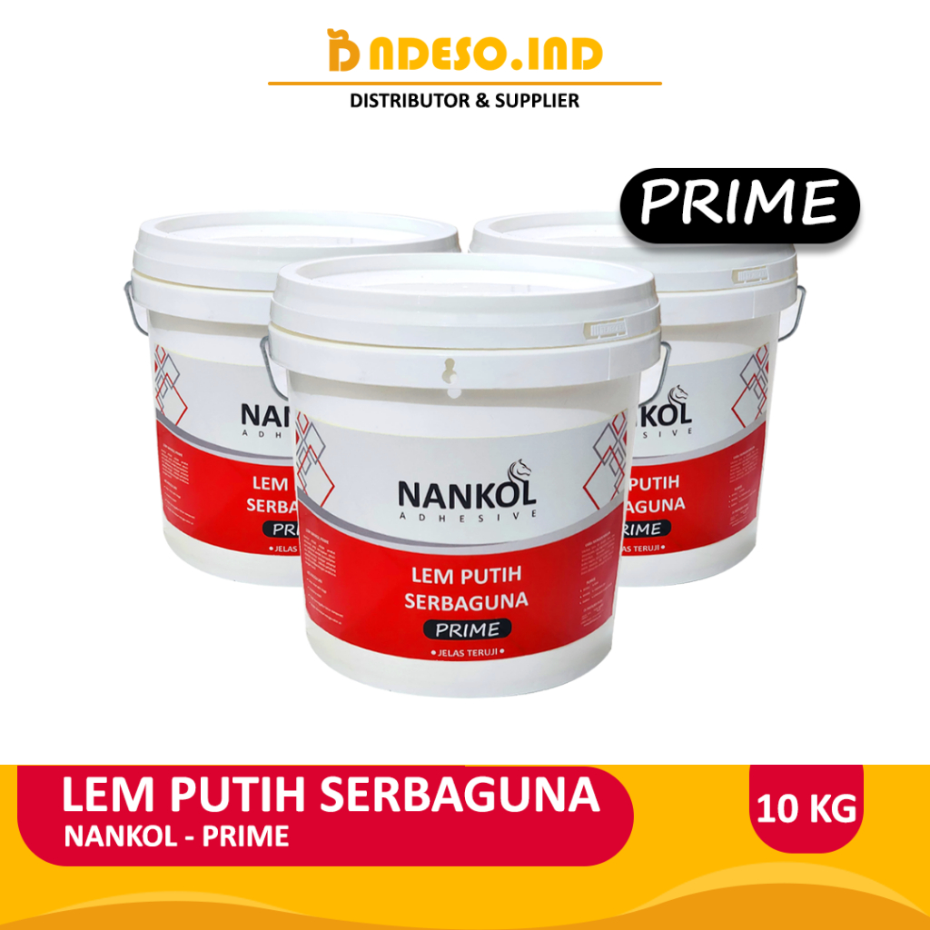 

Lem Putih Serbaguna PVAC Nankol Prime - 10KG