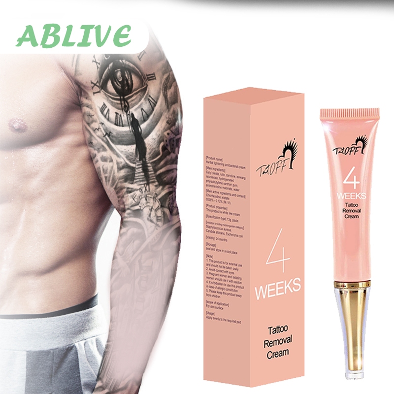 Cream Krim Penghilang Tatto Penghilang Tato Permanen Tanpa Rasa Sakit
