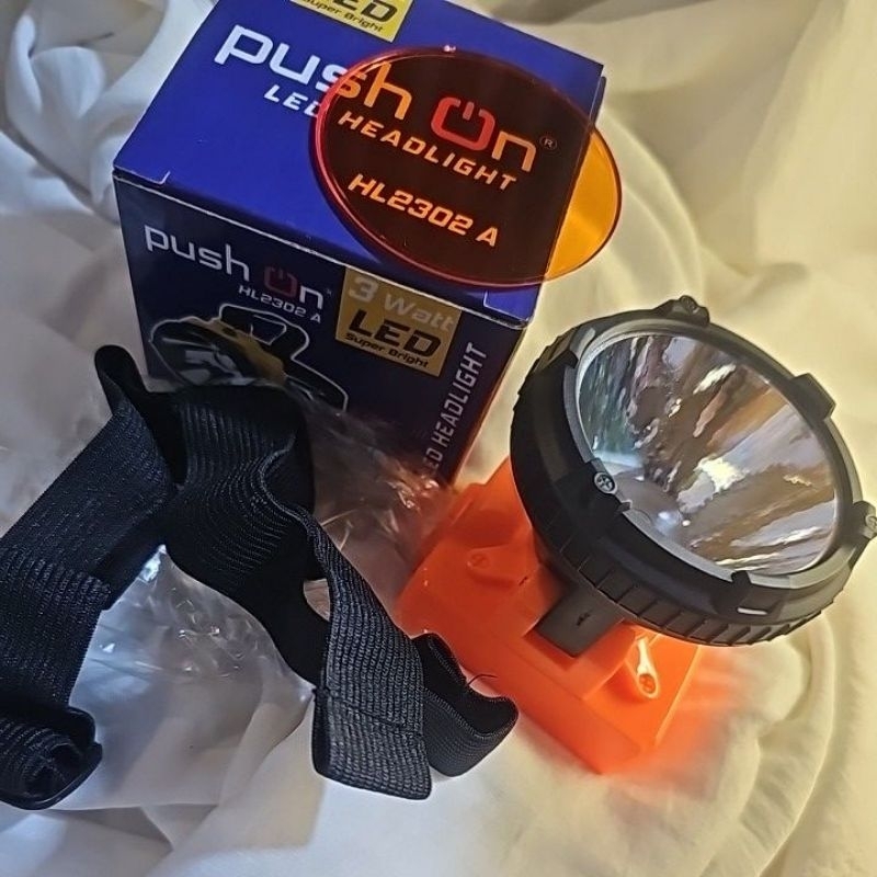 Senter Kepala Push On