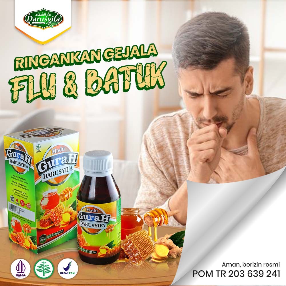 Madu Gurah Flu dan Batuk obat batuk anak