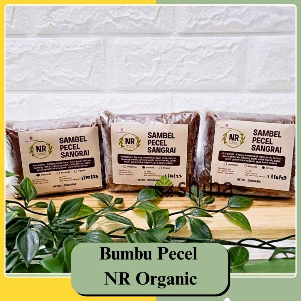 

SHIHA - Bumbu Pecel Kacang Sangrai 250gr Organik by Organic Cakes |