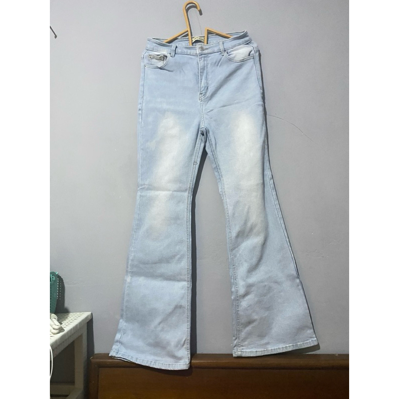 preloved cutbray jeans