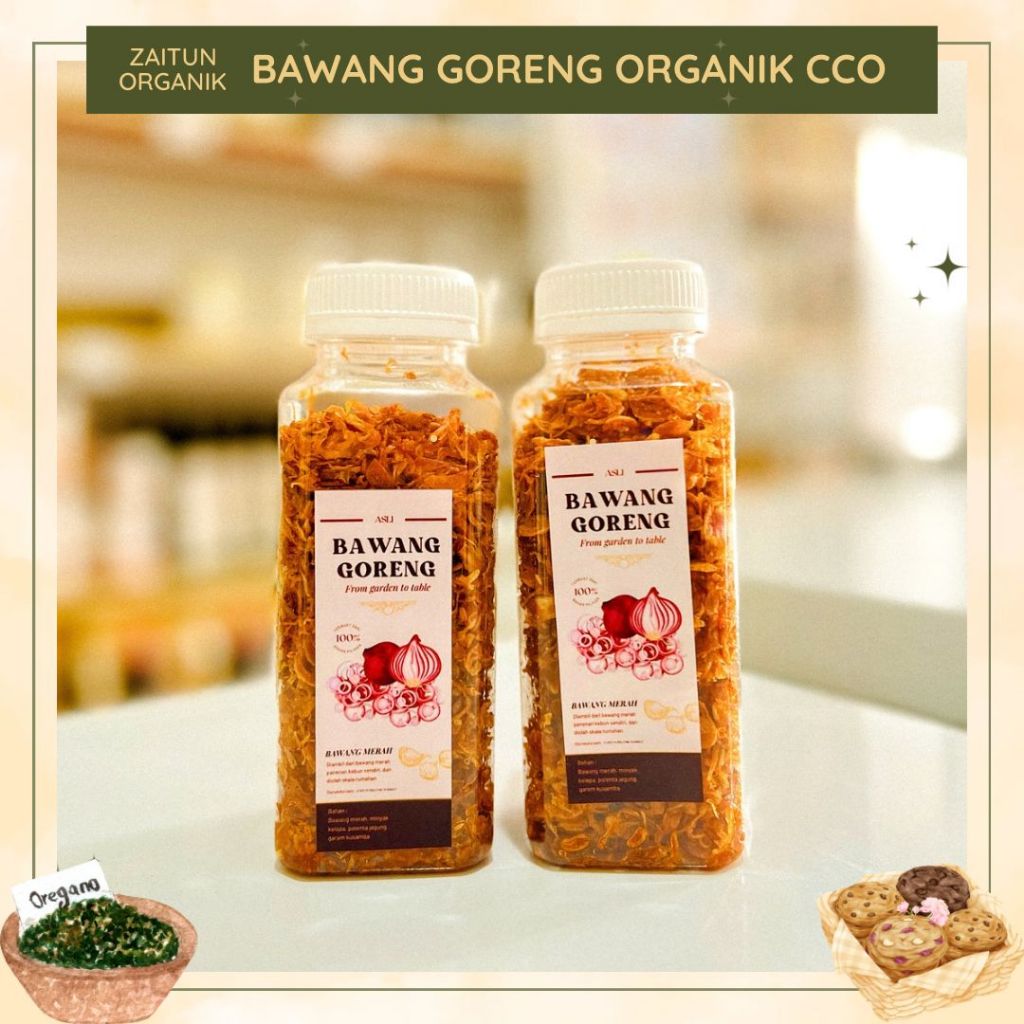 

Bawang Goreng Organik | Bawang Organik | Zaitun Oganik