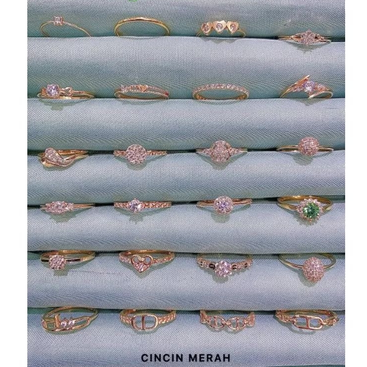 Cincin Emas Asli 375 Spaylater Cincin Perhiasan Emas Asli  375 Spaylater