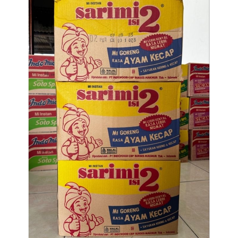 

Sarimi Ayam Kecap 1 Dus Isi 24 Pcs