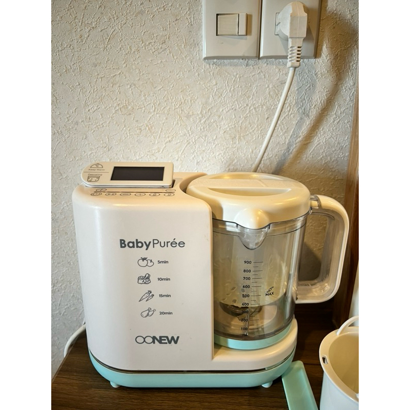 preloved oonew food baby processor beserta resep mpasi