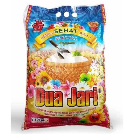 

Beras premium cap dua jari 10KG
