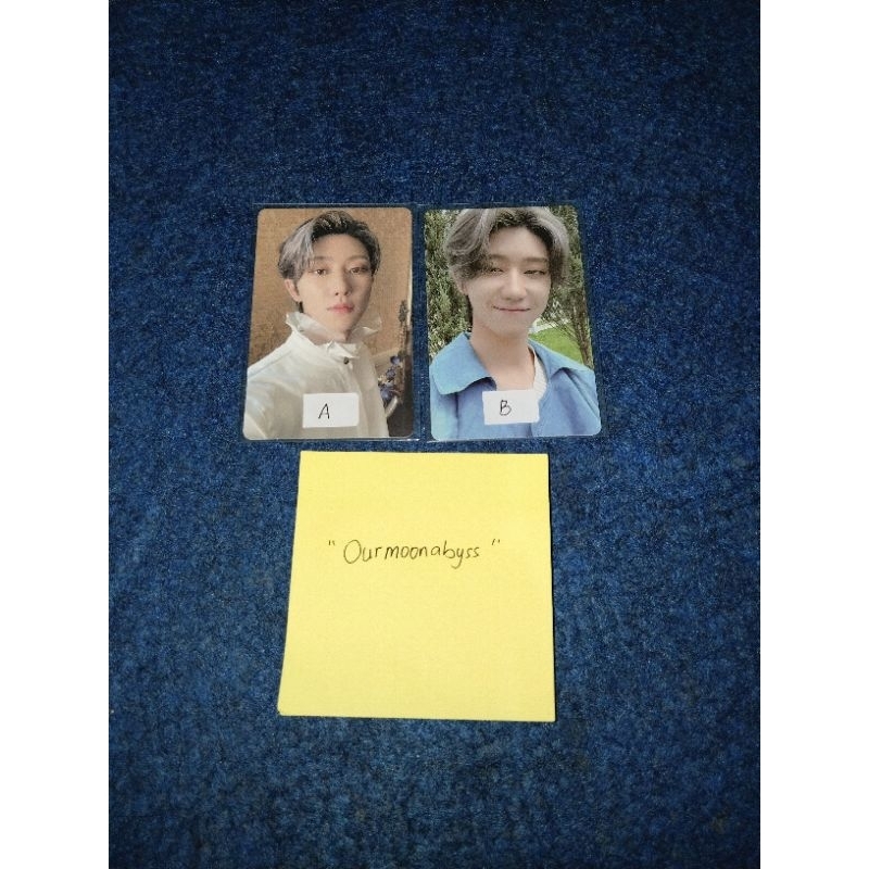[BACA DEKS] READYSTOCK PHOTOCARD OFFICIAL SEVENTEEN THE8 HAO MINGHAO SOCIAL CLUB:CARAT  DA CAPO AL F