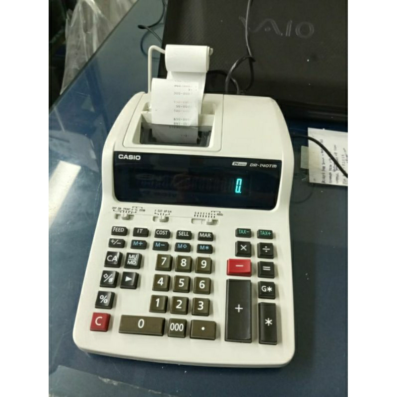 

KALKULATOR CASIO DR 140TM New/Kalkulator Kasir Baru/Murah