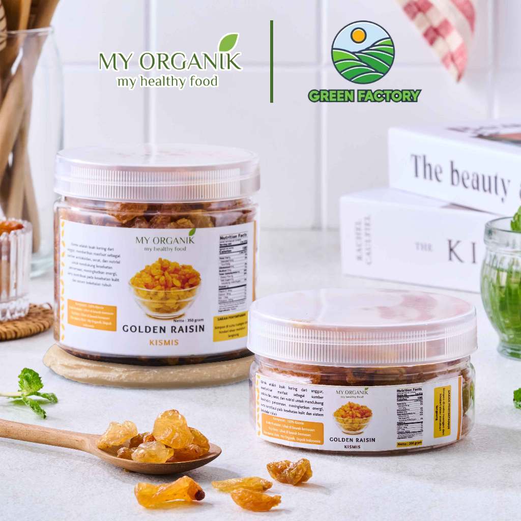 

My Organik Kismis golden Raisins Organic Premium Original 100% Organik