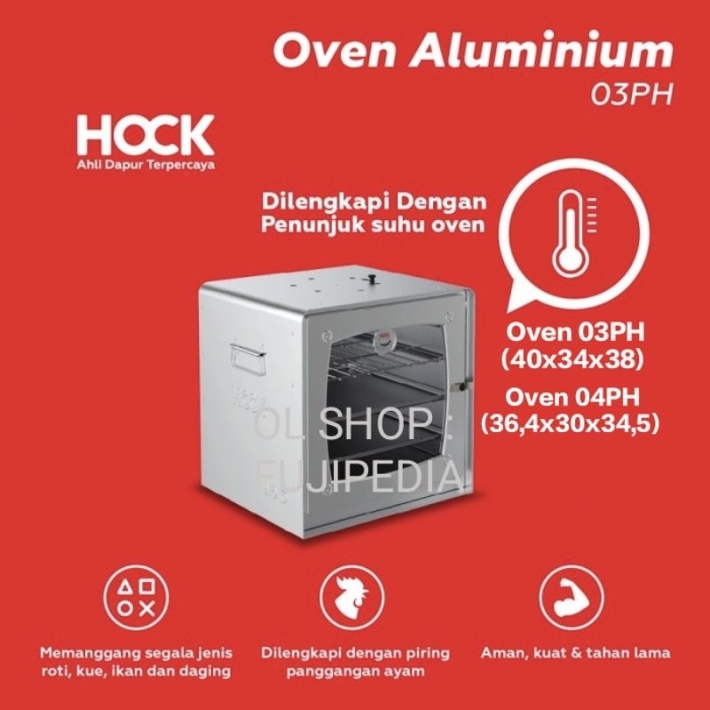 Oven Gas Hock, Langsung Pakai ukuran 03/04 1set. Oven Gas Hock, Oven Kue