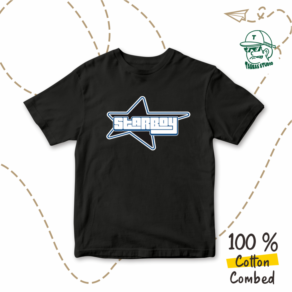KAOS STARBOY ANAK | TSHIRT STARBOY | KAOS ANAK | KAOS SKENA ANAK UNISEX | STARBOY