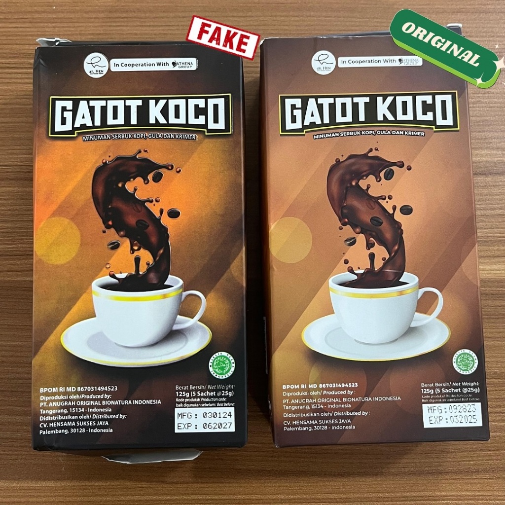 

Kopi Gatot Koco Original 100% Asli - Kopi Gingseng Gatot Koco Original