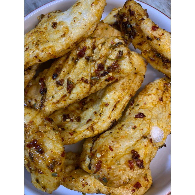 

cuanki lidah pedas / cuanki renyah gurih pedas/ makanan ringan /suguhan nikmat