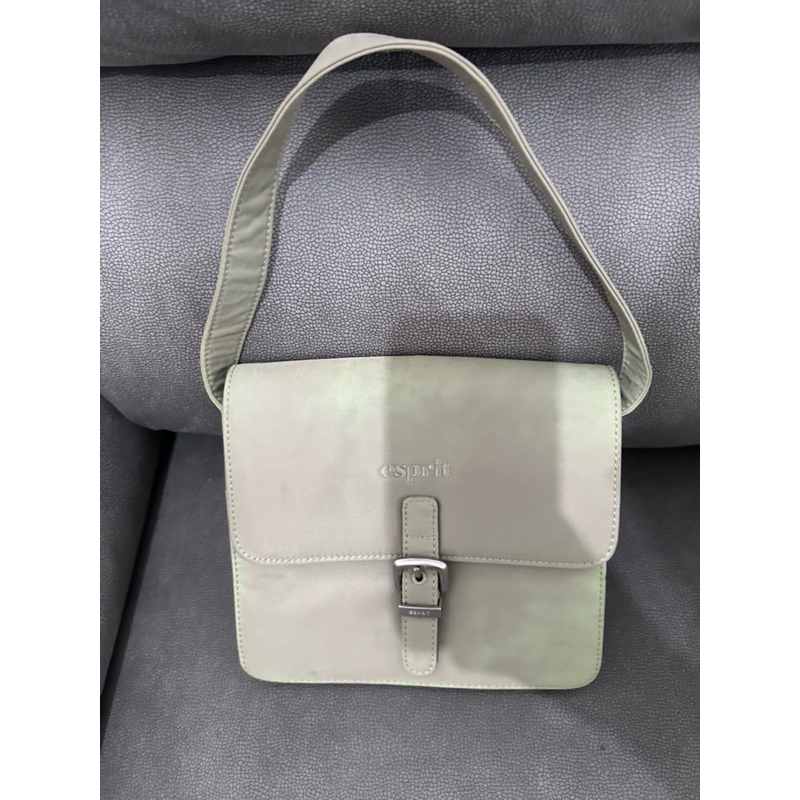 ESPRIT HIJAU LUMUT GRADASI BAG ORIGINAL PRELOVED