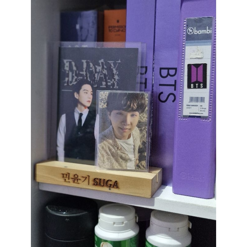 PC photocard Suga butter official (good condi)