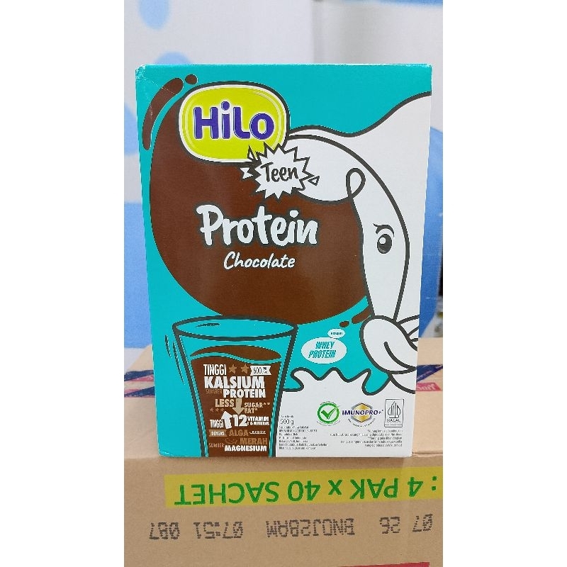 

Hilo Teen Protein Chocolate 250gr Susu protein tinggi kalsium & lebih rendah gula dengan rasa yg enak untuk bantu tumbuh Tinggi & Kuat