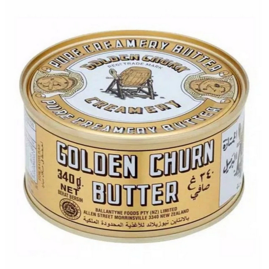 

GOLDEN CHURN BUTTER SALTED 340 gram