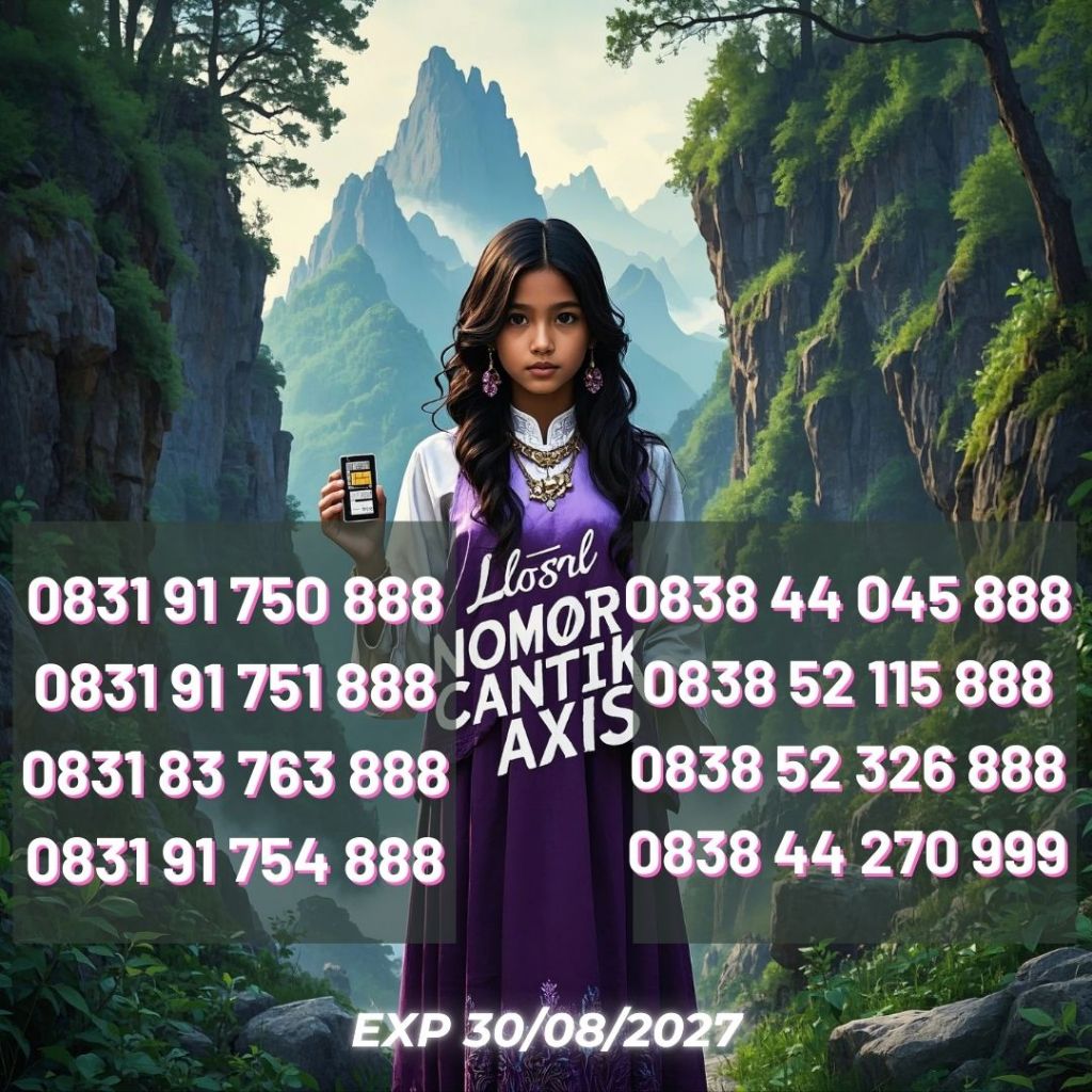 Nomor Cantik Axis Seri TRIPLE 888,999, & 000 Harga mulai 35ribu