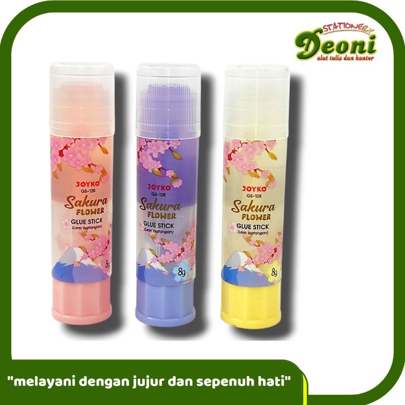 

JOYKO Glue Stick Lem GS-128 Sakura Flower 9gr