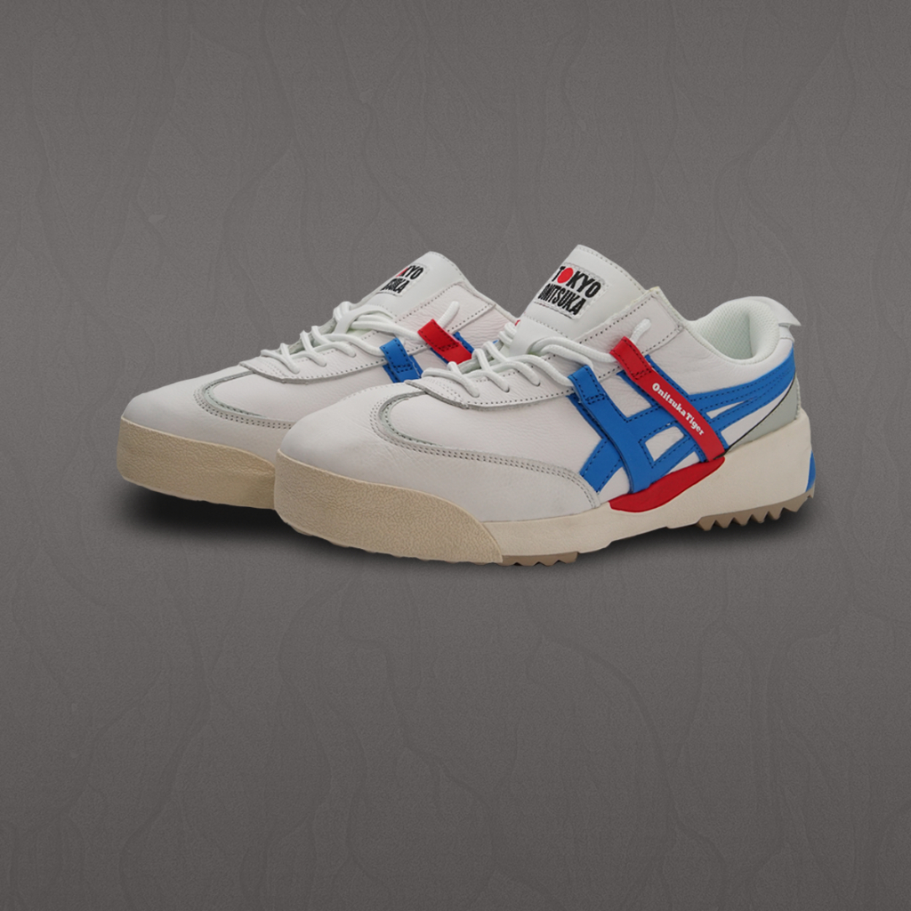 Sepatu Onitsuka Tiger DELEGATION EX White/Electric Blue (PRJSNKRS)