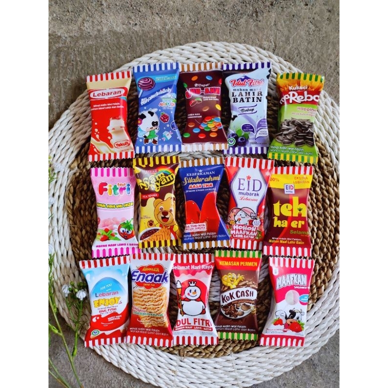 

(ECER) Amplop Lebaran Idul Fitri Bentuk Permen Pilih Motif