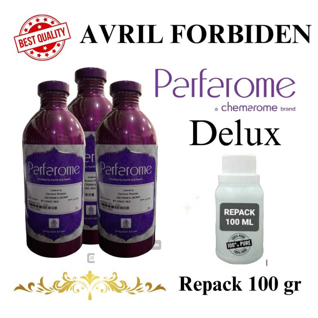 100 GR AVRIL FOR BIDEN BY PARFAROME BIBIT MURNI ORIGINAL PABRIK