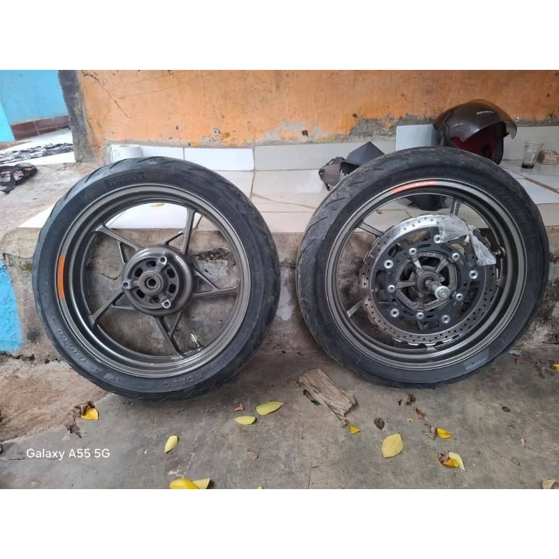Frame slider rng Tutup oli ligtech Ub Rcs 15cc Brembo Master rem galespeed kiri As roda Triple clamp