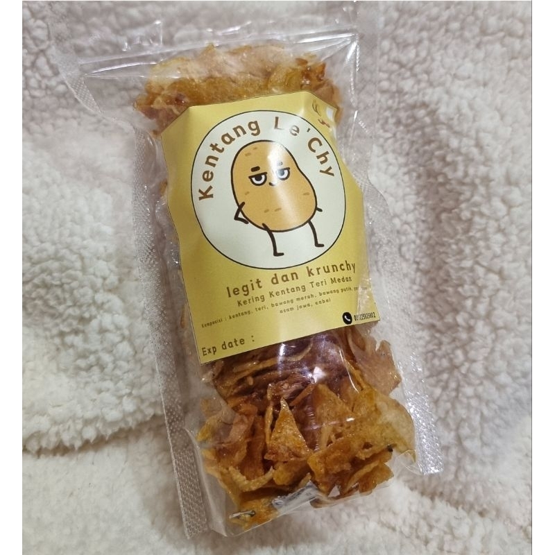 

kering kentang + teri medan krunchy pouch berat -/+ 100 gr